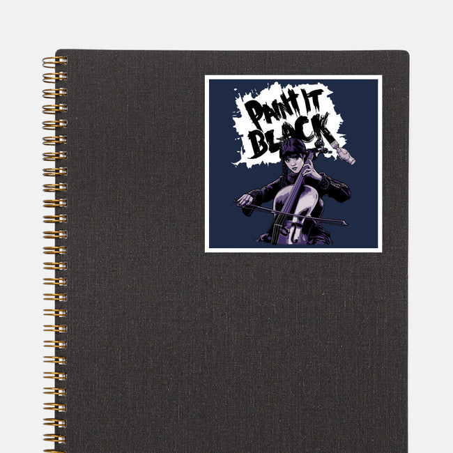 Paint It Wednesday-None-Glossy-Sticker-goodidearyan