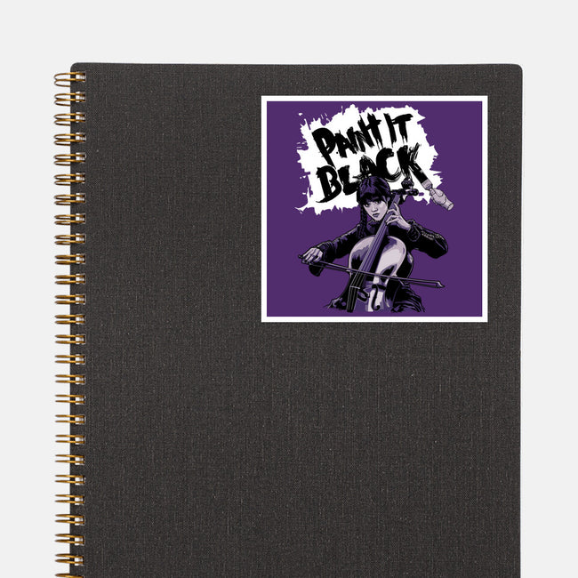 Paint It Wednesday-None-Glossy-Sticker-goodidearyan