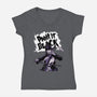 Paint It Wednesday-Womens-V-Neck-Tee-goodidearyan