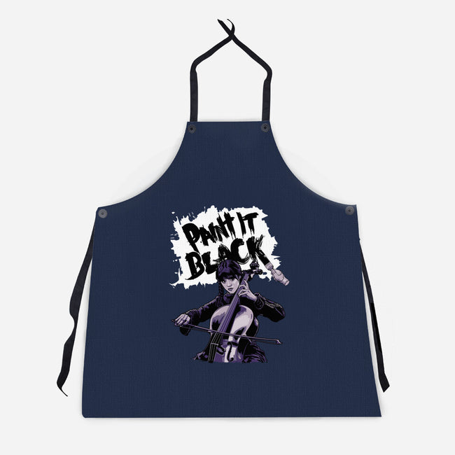 Paint It Wednesday-Unisex-Kitchen-Apron-goodidearyan