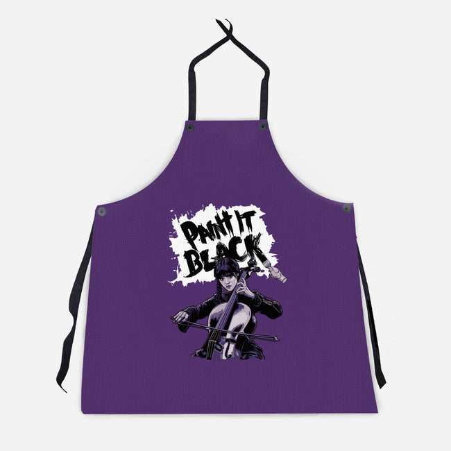 Paint It Wednesday-Unisex-Kitchen-Apron-goodidearyan