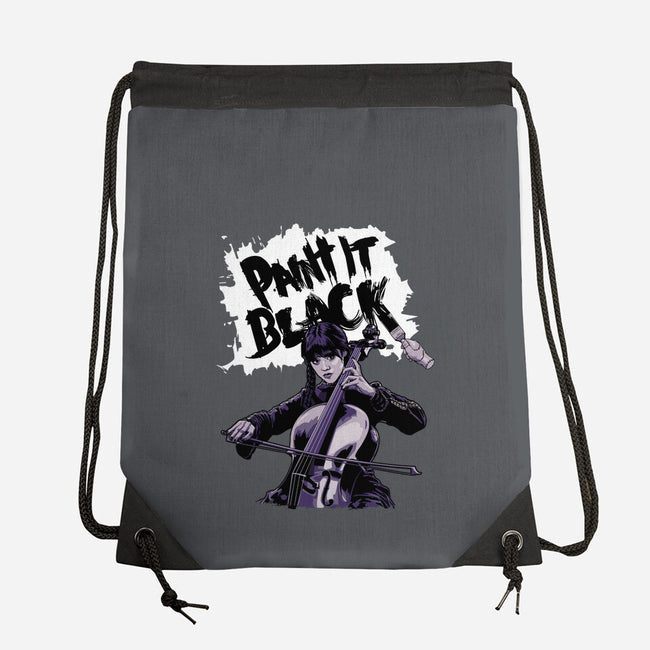 Paint It Wednesday-None-Drawstring-Bag-goodidearyan