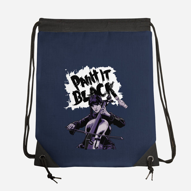 Paint It Wednesday-None-Drawstring-Bag-goodidearyan