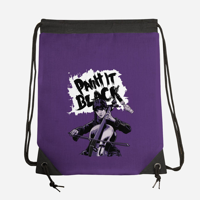 Paint It Wednesday-None-Drawstring-Bag-goodidearyan