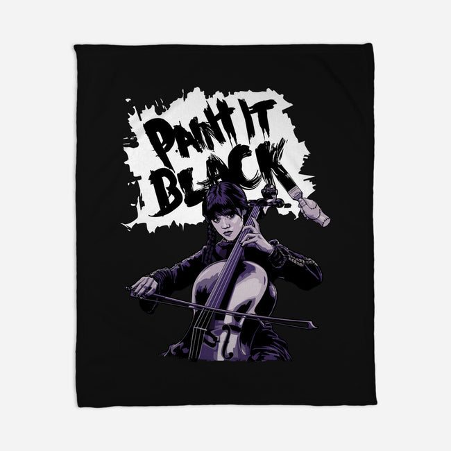 Paint It Wednesday-None-Fleece-Blanket-goodidearyan