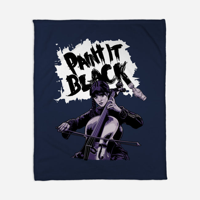 Paint It Wednesday-None-Fleece-Blanket-goodidearyan