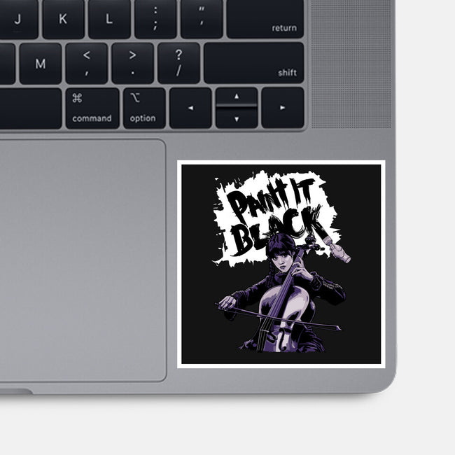 Paint It Wednesday-None-Glossy-Sticker-goodidearyan