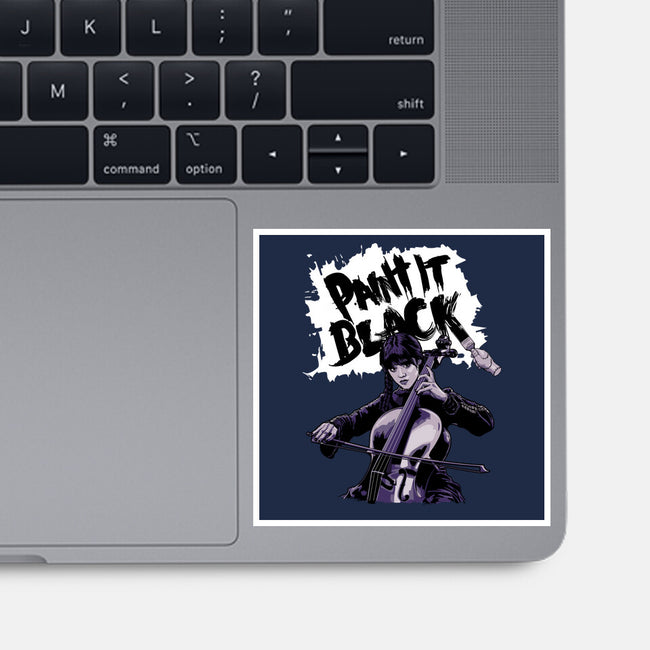 Paint It Wednesday-None-Glossy-Sticker-goodidearyan