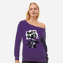 Paint It Wednesday-Womens-Off Shoulder-Sweatshirt-goodidearyan