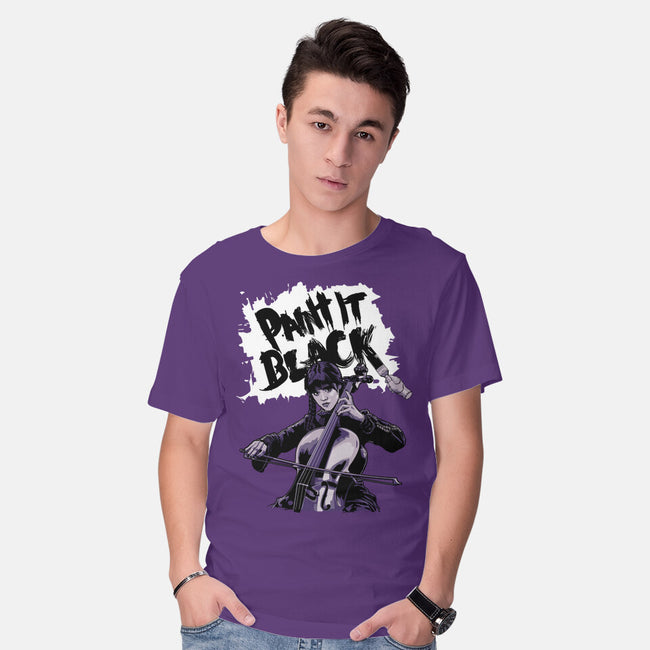 Paint It Wednesday-Mens-Basic-Tee-goodidearyan