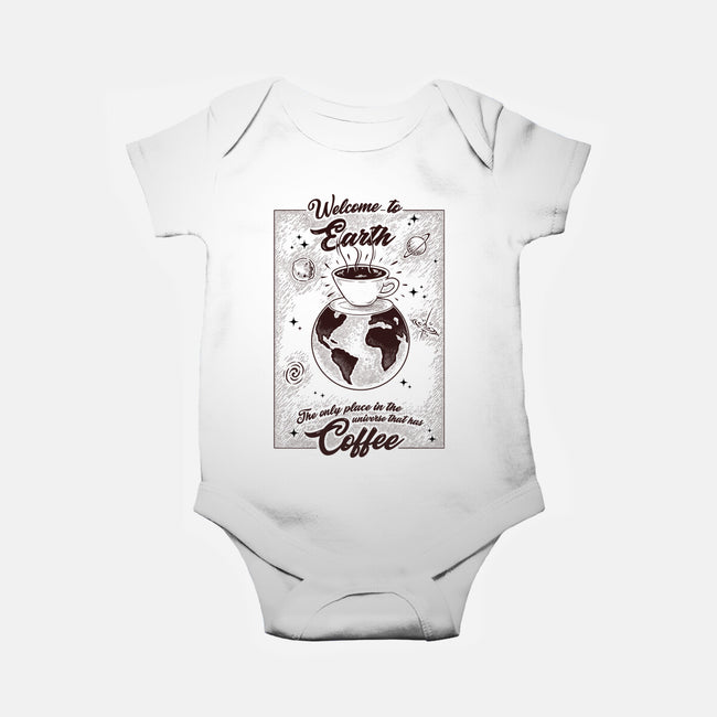 We Have Coffee-Baby-Basic-Onesie-Umberto Vicente