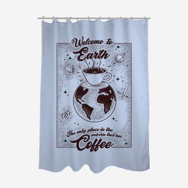 We Have Coffee-None-Polyester-Shower Curtain-Umberto Vicente