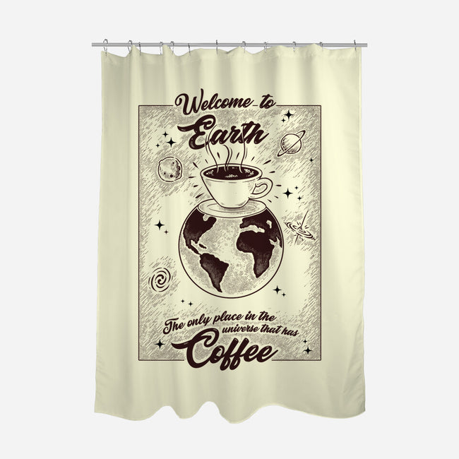 We Have Coffee-None-Polyester-Shower Curtain-Umberto Vicente