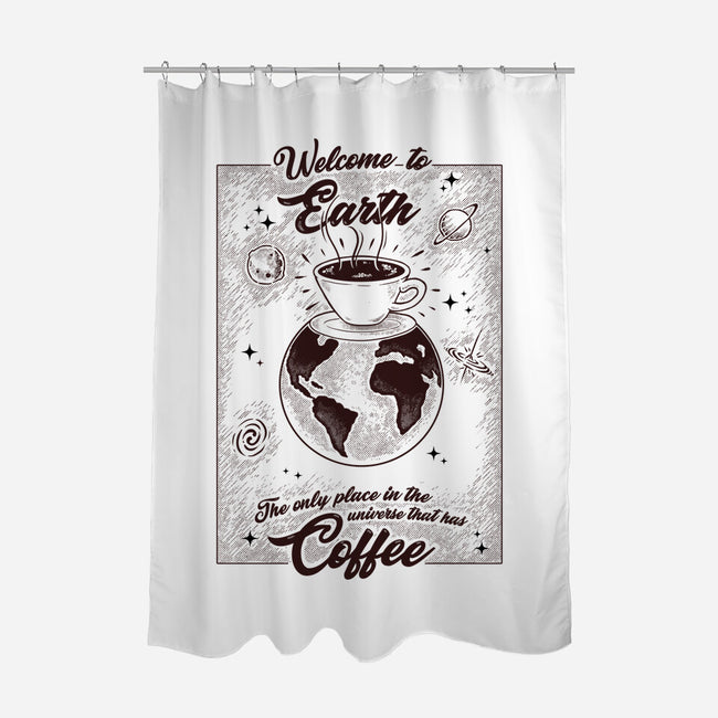 We Have Coffee-None-Polyester-Shower Curtain-Umberto Vicente