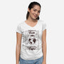 We Have Coffee-Womens-V-Neck-Tee-Umberto Vicente