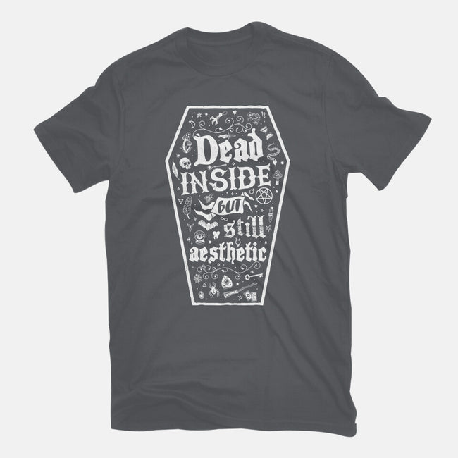 Dead Inside But Still Aesthetic-Mens-Basic-Tee-Nemons
