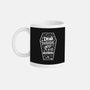 Dead Inside But Still Aesthetic-None-Mug-Drinkware-Nemons