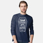 Dead Inside But Still Aesthetic-Mens-Long Sleeved-Tee-Nemons