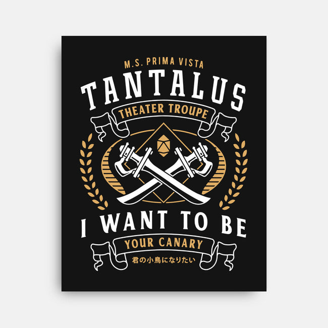 Tantalus Theater Troupe Emblem-None-Stretched-Canvas-LAGELANTEE