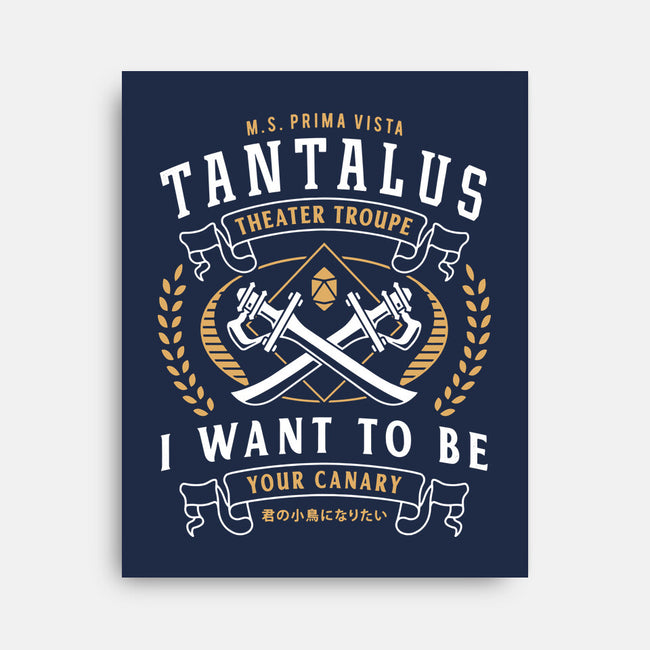 Tantalus Theater Troupe Emblem-None-Stretched-Canvas-LAGELANTEE