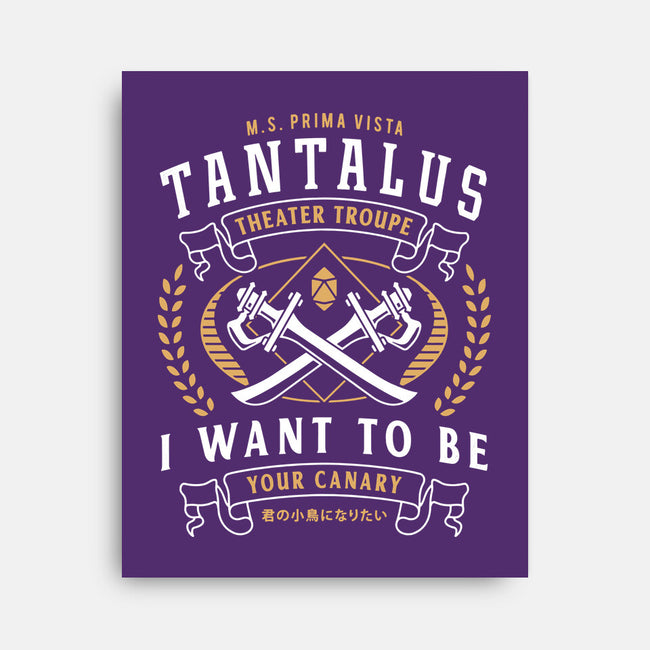 Tantalus Theater Troupe Emblem-None-Stretched-Canvas-LAGELANTEE