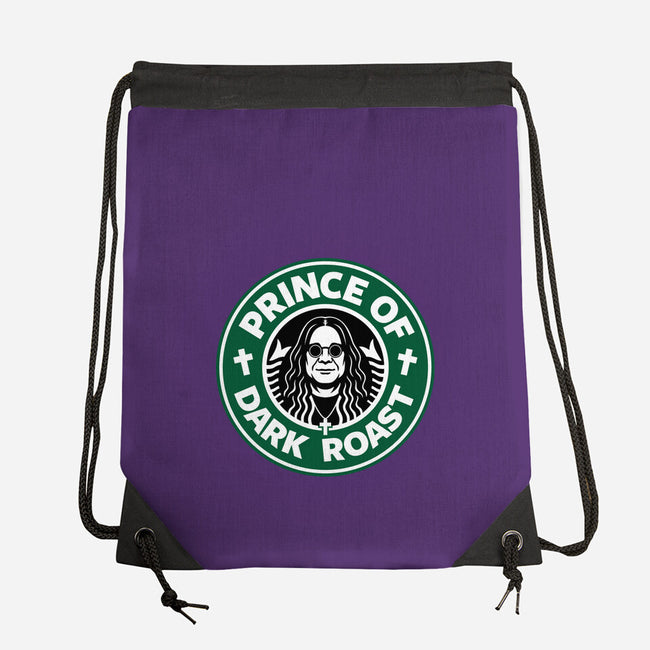 Prince Of Dark Roast-None-Drawstring-Bag-Boggs Nicolas
