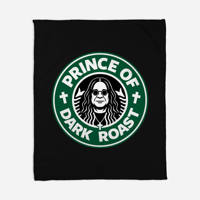 Prince Of Dark Roast-None-Fleece-Blanket-Boggs Nicolas