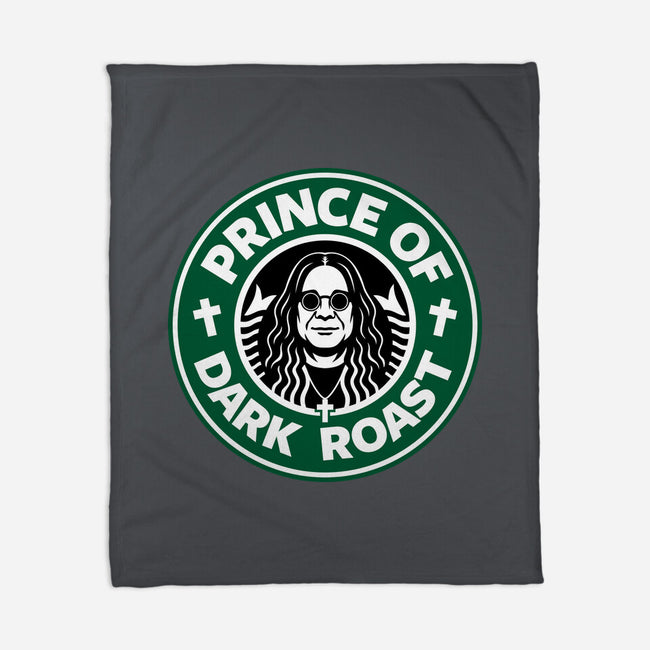 Prince Of Dark Roast-None-Fleece-Blanket-Boggs Nicolas
