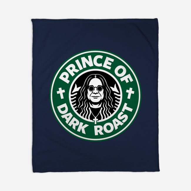 Prince Of Dark Roast-None-Fleece-Blanket-Boggs Nicolas