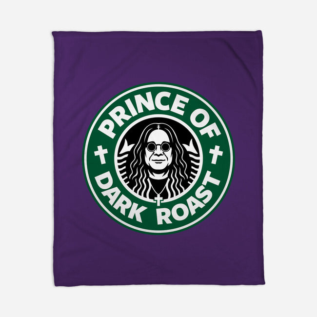 Prince Of Dark Roast-None-Fleece-Blanket-Boggs Nicolas