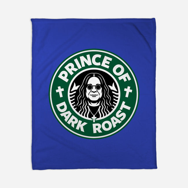 Prince Of Dark Roast-None-Fleece-Blanket-Boggs Nicolas