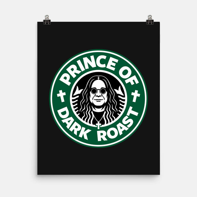 Prince Of Dark Roast-None-Matte-Poster-Boggs Nicolas