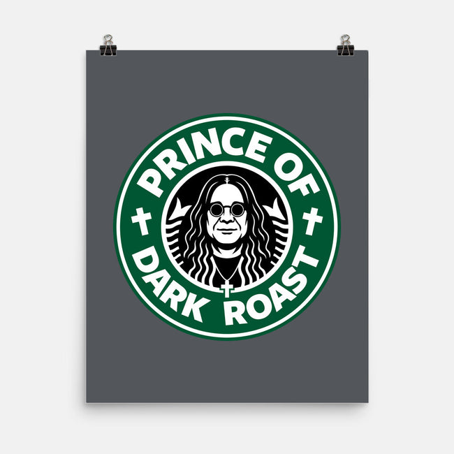 Prince Of Dark Roast-None-Matte-Poster-Boggs Nicolas