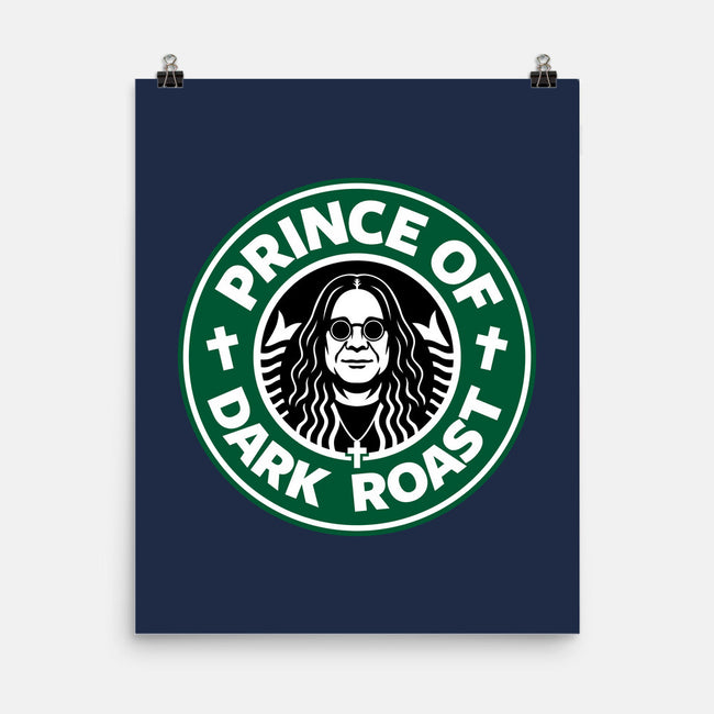 Prince Of Dark Roast-None-Matte-Poster-Boggs Nicolas