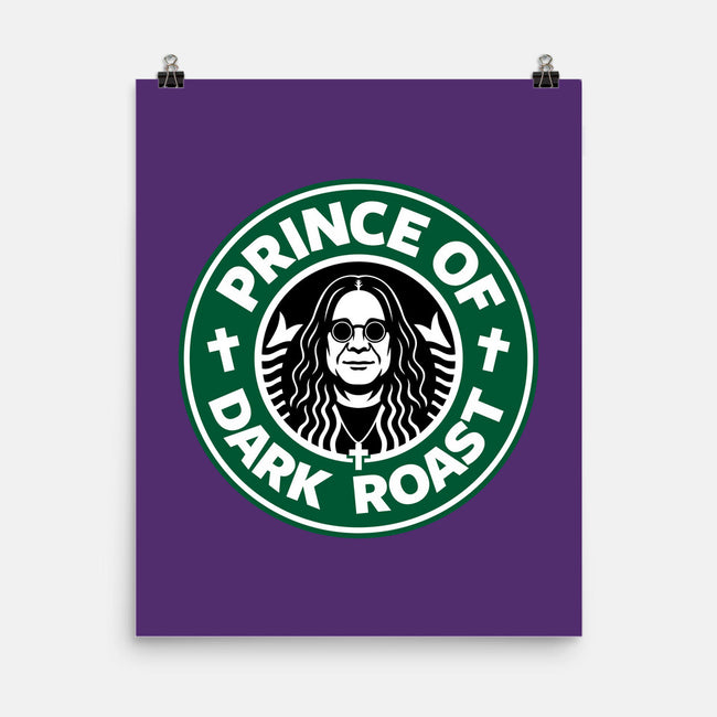 Prince Of Dark Roast-None-Matte-Poster-Boggs Nicolas