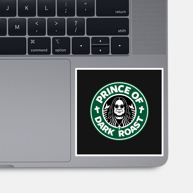 Prince Of Dark Roast-None-Glossy-Sticker-Boggs Nicolas