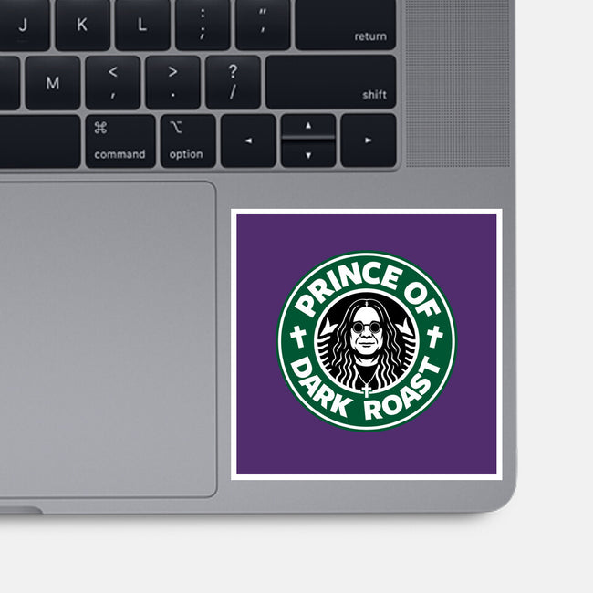 Prince Of Dark Roast-None-Glossy-Sticker-Boggs Nicolas
