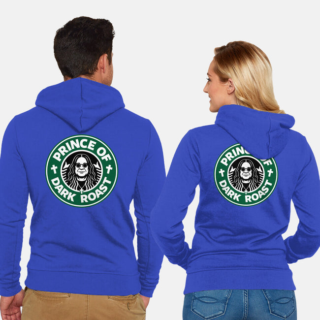 Prince Of Dark Roast-Unisex-Zip-Up-Sweatshirt-Boggs Nicolas