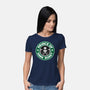 Prince Of Dark Roast-Womens-Basic-Tee-Boggs Nicolas