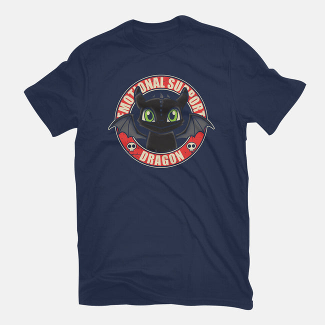 An Emotional Support Dragon-Mens-Basic-Tee-turborat14