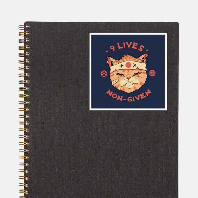 Nine Lives Non-Given-None-Glossy-Sticker-vp021