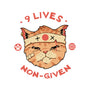 Nine Lives Non-Given-Womens-Fitted-Tee-vp021