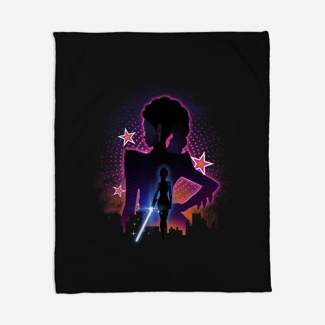 Rumi Demon Hunter-None-Fleece-Blanket-dandingeroz
