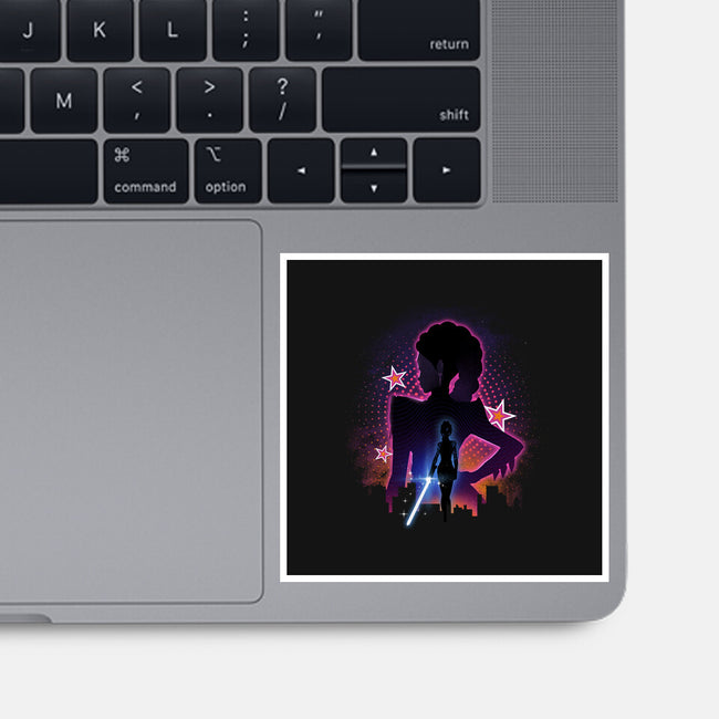 Rumi Demon Hunter-None-Glossy-Sticker-dandingeroz