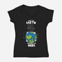 Dragons Live Here-Womens-V-Neck-Tee-turborat14