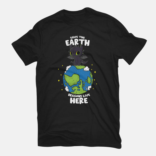 Dragons Live Here-Mens-Basic-Tee-turborat14