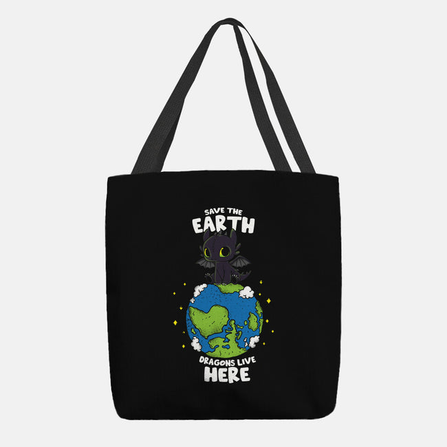 Dragons Live Here-None-Basic Tote-Bag-turborat14