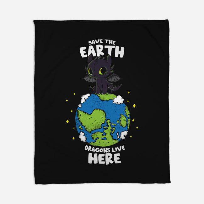Dragons Live Here-None-Fleece-Blanket-turborat14