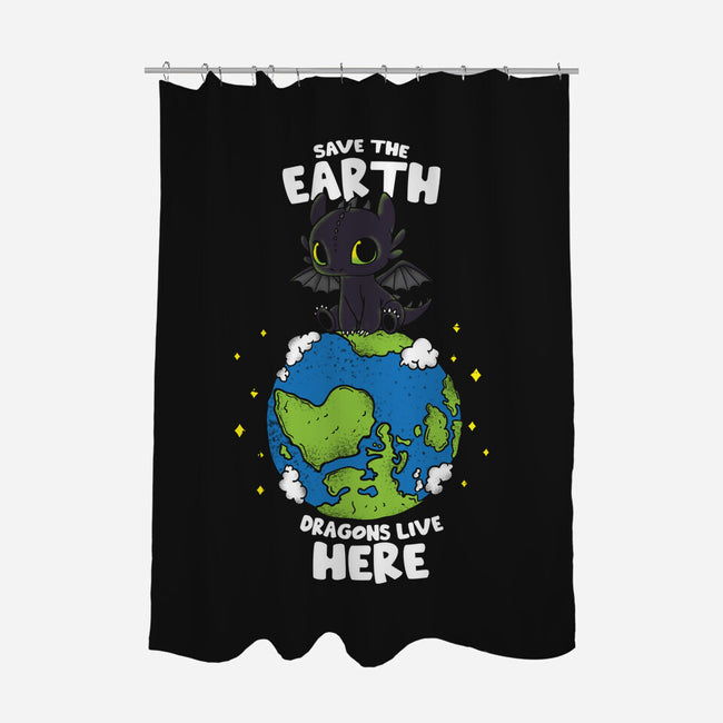 Dragons Live Here-None-Polyester-Shower Curtain-turborat14