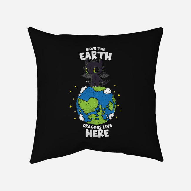 Dragons Live Here-None-Removable Cover w Insert-Throw Pillow-turborat14